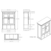 Revvvd Wall Mounted Bathroom Cabinet