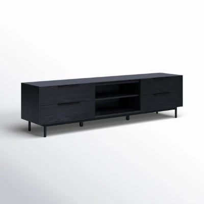 Avero – TV Stand with a Modern Minimal Design – Natural Wood