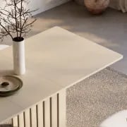 Viora Extendable Dining Table – Natural Wood