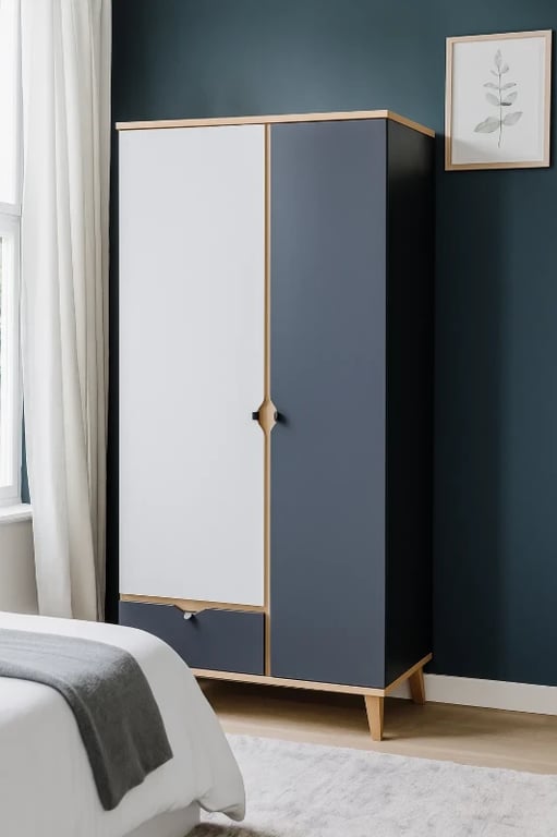 Picture of Milo – Youth Wardrobe with 2 Doors & Drawer