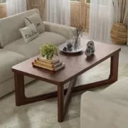 Picture of Lunvi Natural Wood Coffee Table – Scandinavian Inspired Design