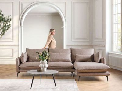 Picture of Brata L-Shaped Sectional Natural wood