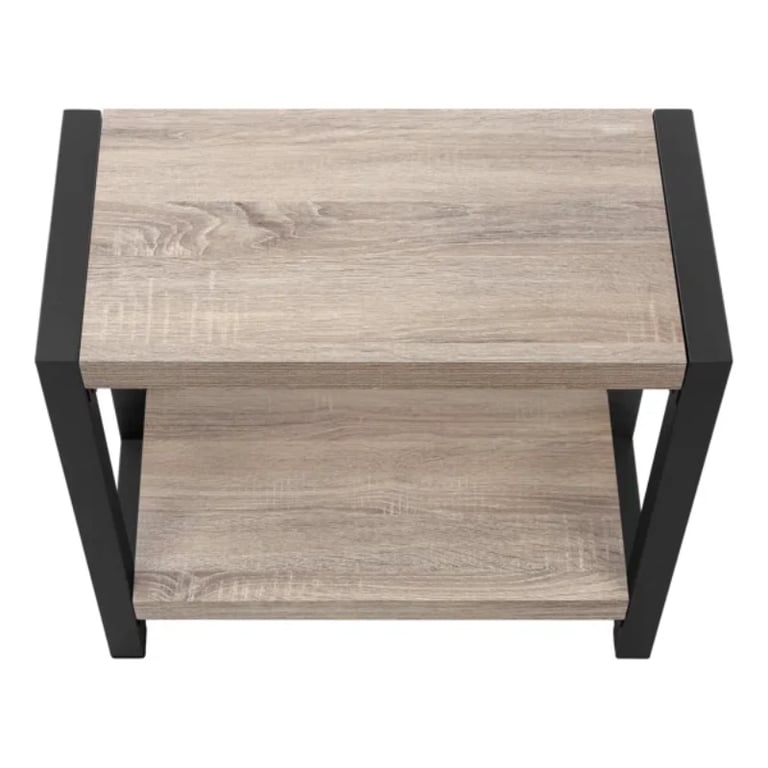 Picture of Brulotte Natural wood Side table - One shelf