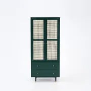 Picture of Vart Wardorbe Natural wood with Rattan