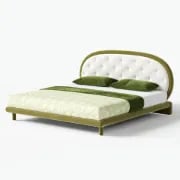 Picture of Verdant Elegance Bed – A Luxurious Fusion of Comfort and Style