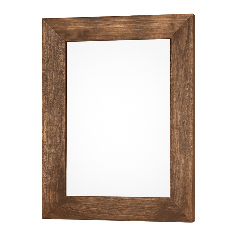 Picture of Silvia – Vintage Natural Wood Hanging Mirror