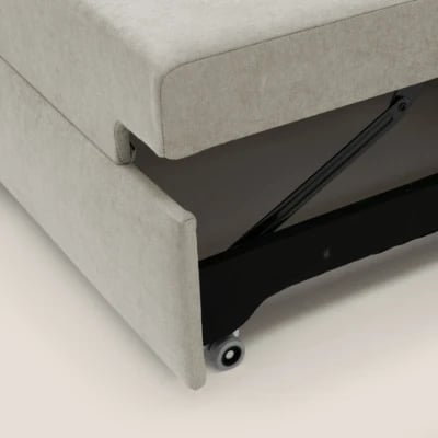 Picture of Minerva Pillow-Back Sofa – Soft Beige Comfort with Rolled Arm Design