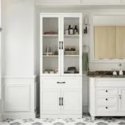 Picture of Razan Natural wood Bathroom cabinet