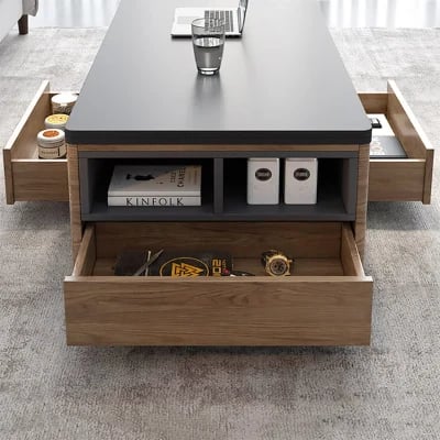 صورة ڤيلمار طاولة قهوة من الخشب الطبيعي  - متعددة الاستخدام