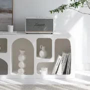 Picture of Silven Modular TV & Bookcase Unit – Natural Wood