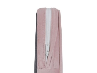 صورة كرسي ديڤانو الدائري الأنيق – مصنوع من الخشب الطبيعي مع تنجيد فخم