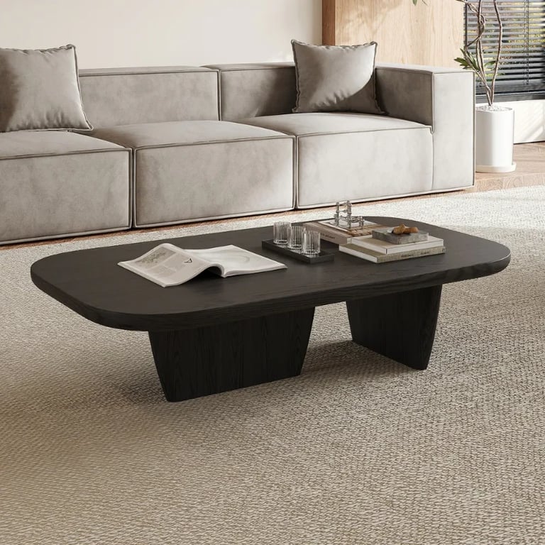 صورة Vireon Modern Oval Coffee Table
