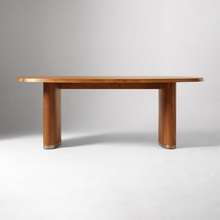 Elora Dining Table – Modern Natural Wood Elegance