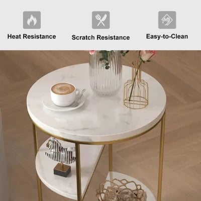 Picture of Roche Metal Side table - 3 Shelves