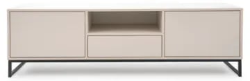 Picture of Mira TV Console – Beige & Black Minimalist Media Unit