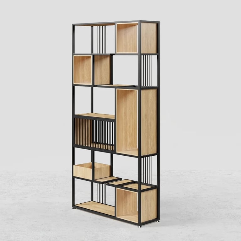 Picture of Nairobi Bookcase - Natural Wood