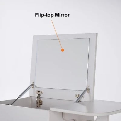 Picture of Nordic dresser with stool and mirror