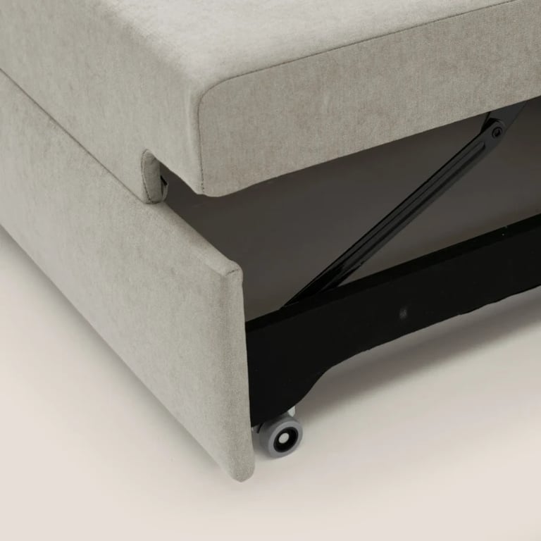 Picture of Minerva Pillow-Back Sofa – Soft Beige Comfort with Rolled Arm Design