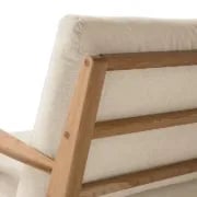Picture of Casilo Natural Wood Armchair – Vintage Charm & Everyday Comfort