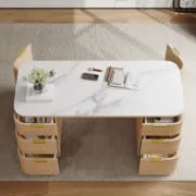 Écrito Desk - Natural Wood.