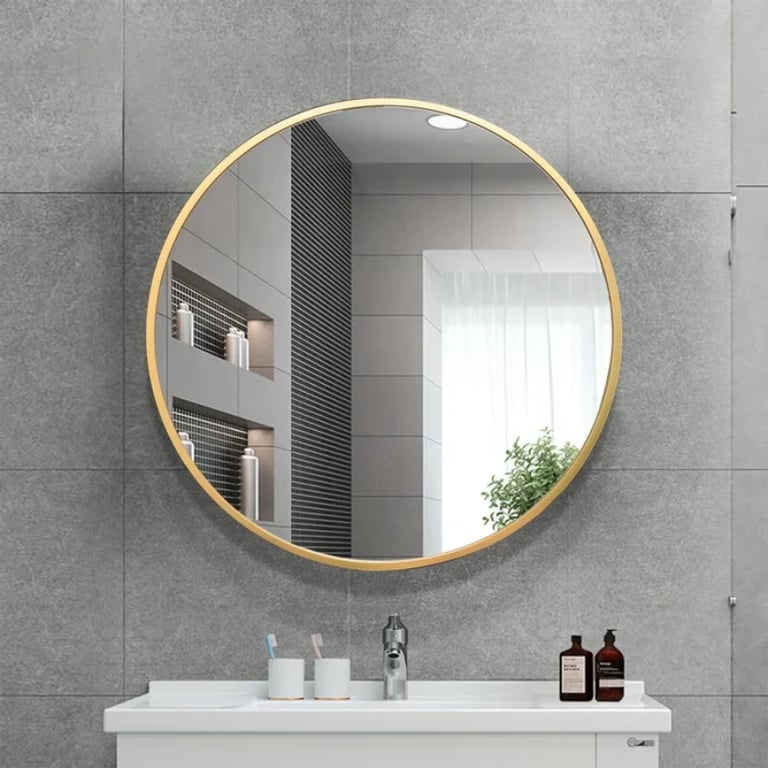 curyna Round  Wall Mounted Mirror
