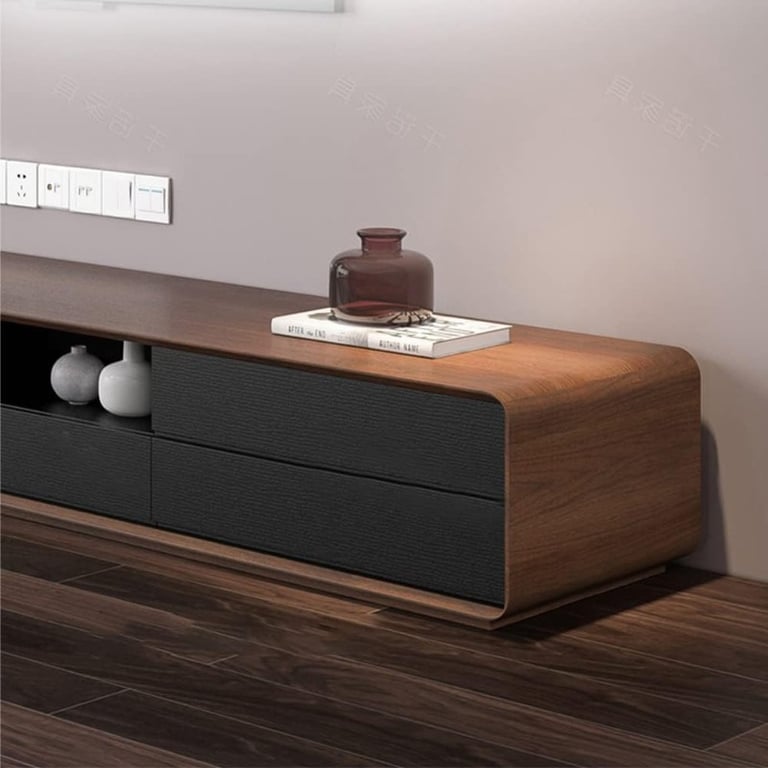Picture of Ventro  TV Unit – Natural Wood with Ample Storage