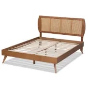 Picture of Kaïla Natural Wood Bed – Modern Design