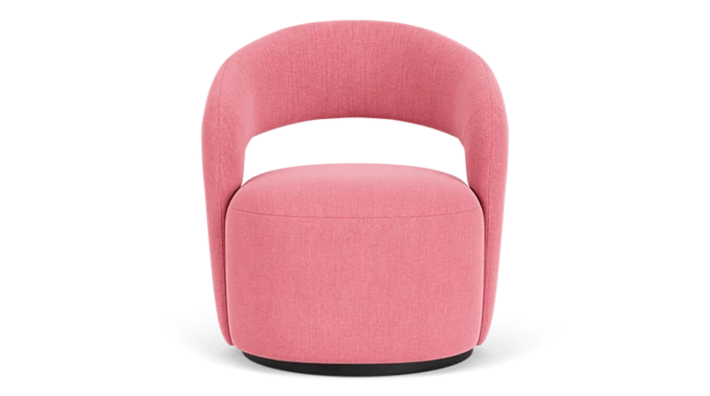 Picture of Patchie Patchwork Accent Chair – Soft Upholstery with Natural Wood Base