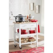 Kilop - Natural Wood Kitchen Cart