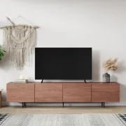 Picture of Avento Longline TV Unit – Natural Wood, 4 Doors