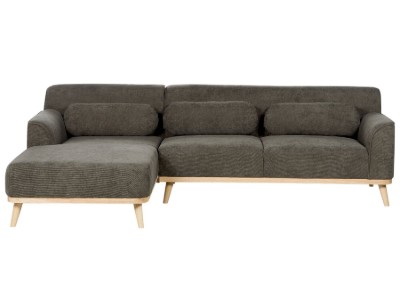 Picture of Milano L-Shaped Sectional – Natural Wood