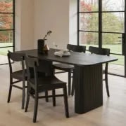 Picture of Zano Modern Natural Wood Dining Table