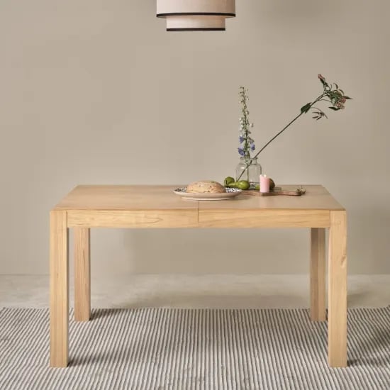 Picture of Sorell Natural Wood Extendable Dining Table
