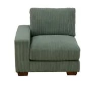 Picture of Veloro U-Shaped Sectional Sofa –  Natural Wood Base