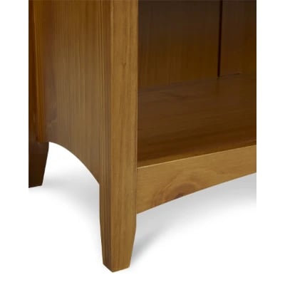 Colton – Elegant Natural Wood Bookcase