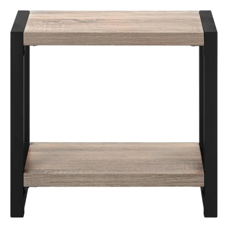 Picture of Brulotte Natural wood Side table - One shelf