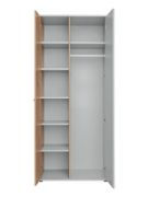 صورة سِنتو – دولاب شباب من الخشب الطبيعي ببابين