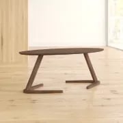 Bardem Solid Wood Abstract Coffee Table