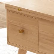 Picture of Splash Natural Wood Coffee Table – With Storage & Drawers