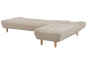 Picture of Velano L-Shaped Modular Sofa Bed – Comfort in Natural Wood