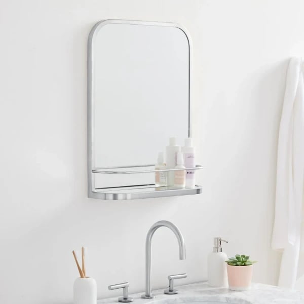 Seamless Wall Shelf Mirror 