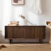 Ravello - Fluted Natural Wood Sideboard