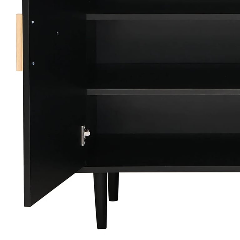 Noirette – Luxury Modern Natural Wood Shoe Cabinet