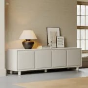 صورة وحدة تلفزيون نوڤيا – تصميم عصري من الخشب الطبيعي