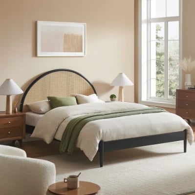 Picture of Archo natural wood bed
