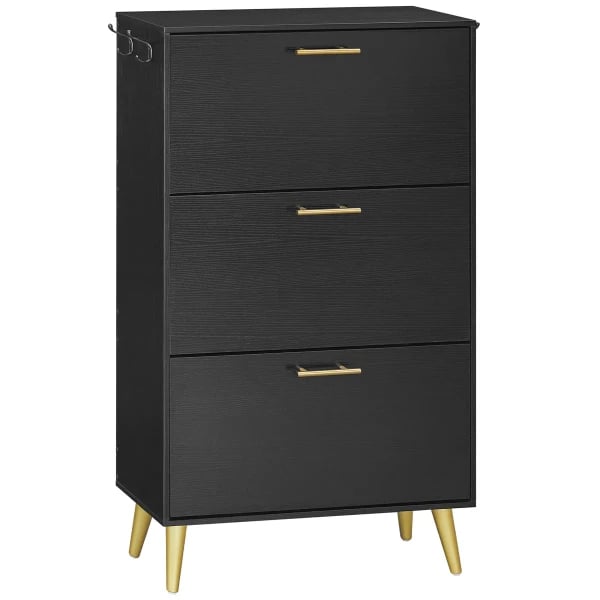 Noastra - Modern Natural Wood Shoe Cabinet