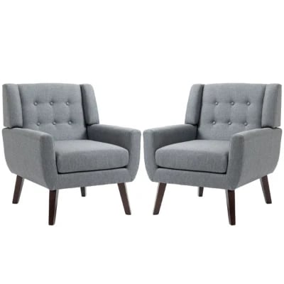 Picture of Aurore Armchair - Natural Wood.