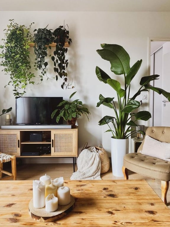 صورة وحدة تليفزيون طراز بوهيمي