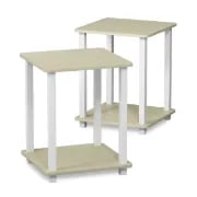 Picture of Kape Natural wood Sidetable - Set of 2