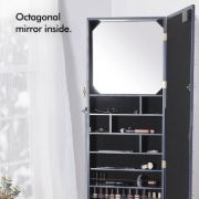 صورة كولين خزانة اكسسوارات ومجوهرات مع مرآة مضيئة